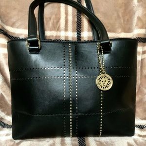 Black and Gold Anne Klein Bag✨